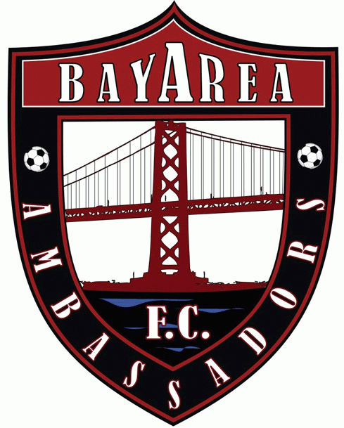 bay area ambassadors 2009-2012 primary logo t shirt iron on transfers